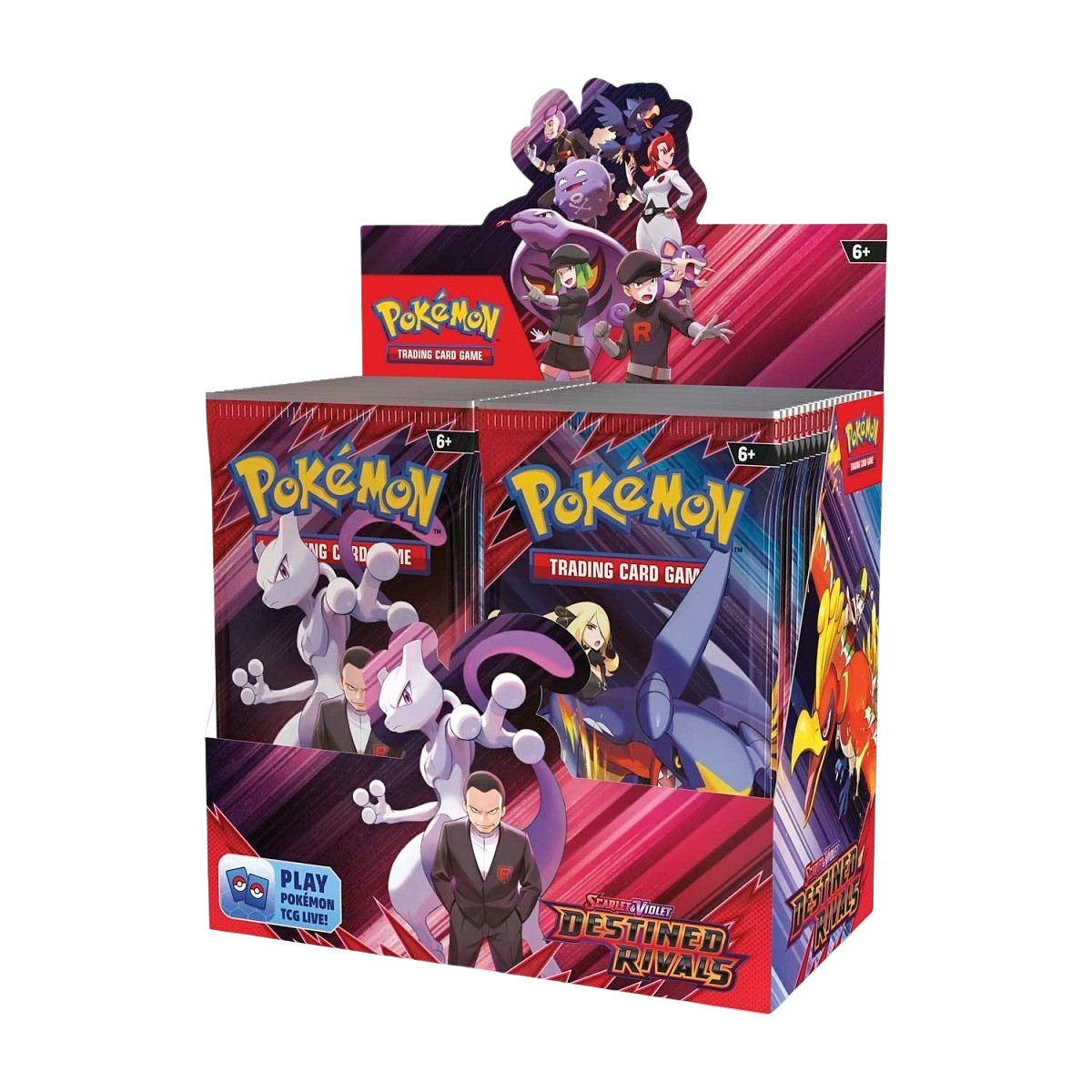 Destined Rivals Booster Box Case [Sealed Case - 6 Boxes]